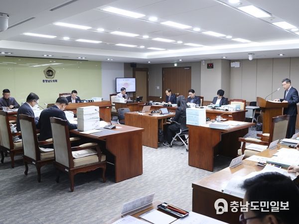 충청남도의회 건설소방위원회, 2024년 본예산 27억 5900만 원 삭감