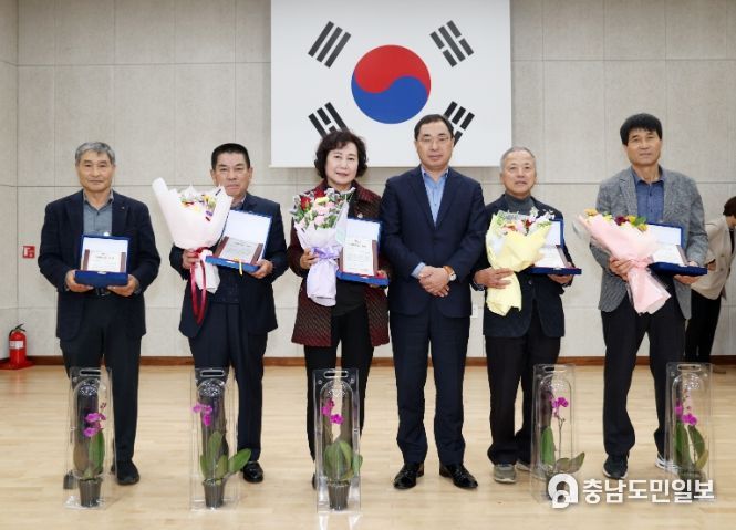 14일 태안군농업기술센터 창조관에서 열린 성과보고회 모습