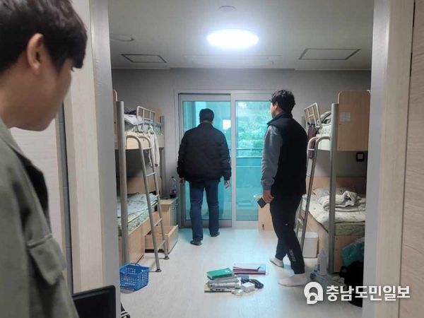 세종시교육청 시설지원사업소, 겨울철 재해취약시설 민관합동점검 실시