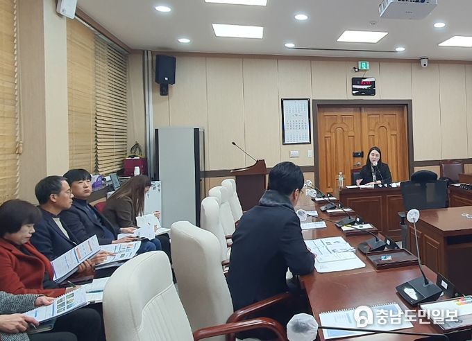 홍성군의회, 홍성 전통시장 활성화 방안 연구 용역 최종보고회 개최