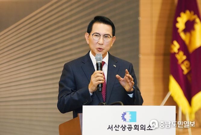 19일 아르델웨딩컨벤션에서 열린 기업인 송년의 밤 모습