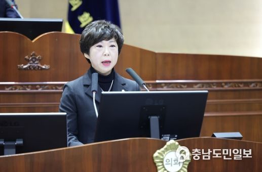 천안시의원 김길자 의원 5분 발언, ‘내일을 향해 나아갈 천안시티 FC를 위한 제언’