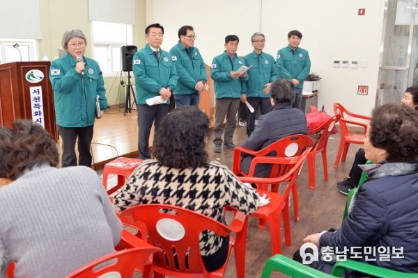 기경위, 서천특화시장 지원 상황 점검 및 상인 격려