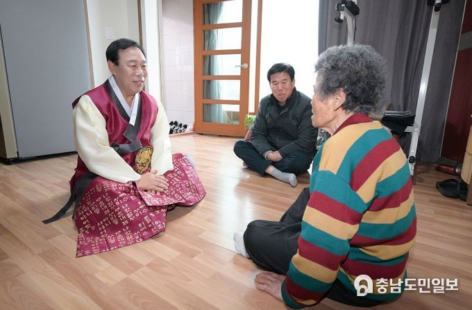 최고령어르신 덕담