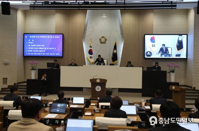 당진시의회, 제108회 임시회 개회