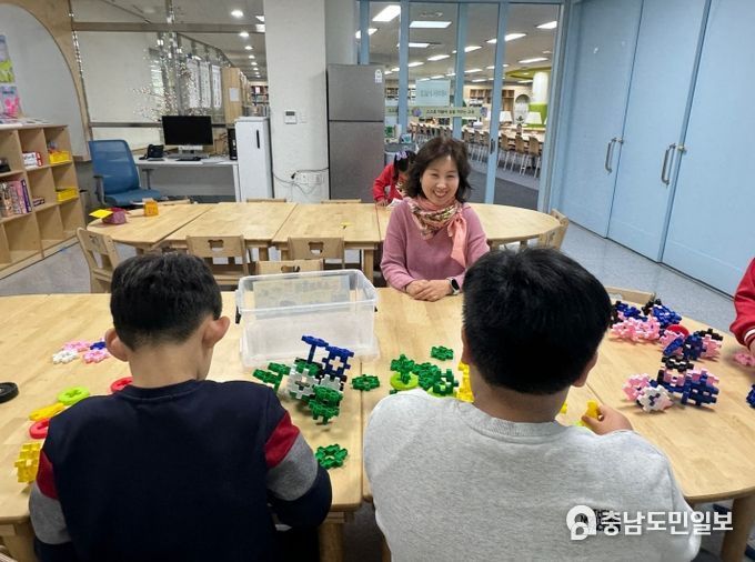 해밀초등학교에서 방과후늘봄학교가 운영되고 있다.(아침돌봄교실)