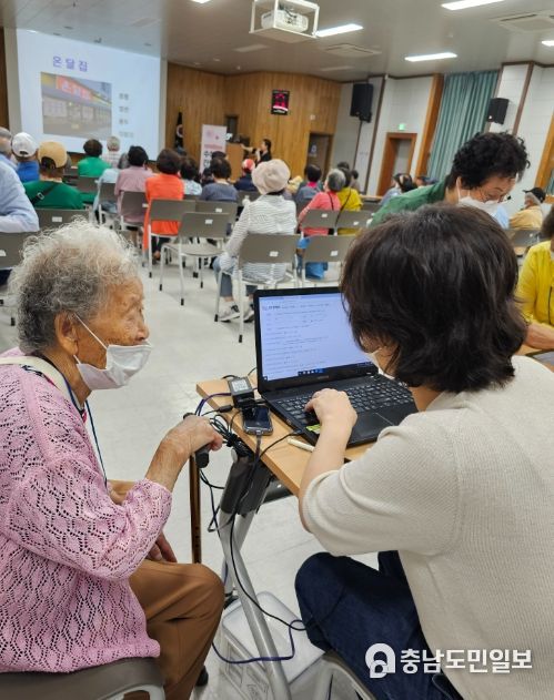찾아가는 결핵검진 활동사진