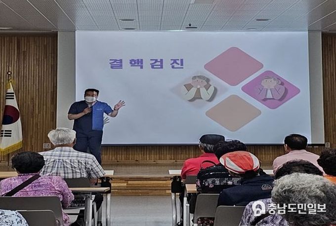 찾아가는 결핵검진 활동사진
