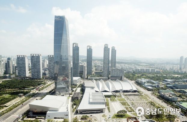 포스코타워 송도 전경