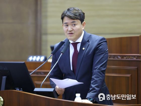 천안시의회 김강진 의원, 제268회 임시회 시정질문