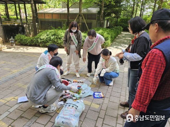 수원시 권선구, “올바른 생활쓰레기 분리배출”을 위한 샘플링 실시