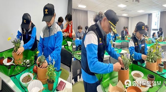 파주시 운정6동, '찾아가는 원예 감성(치유농업) 교육'