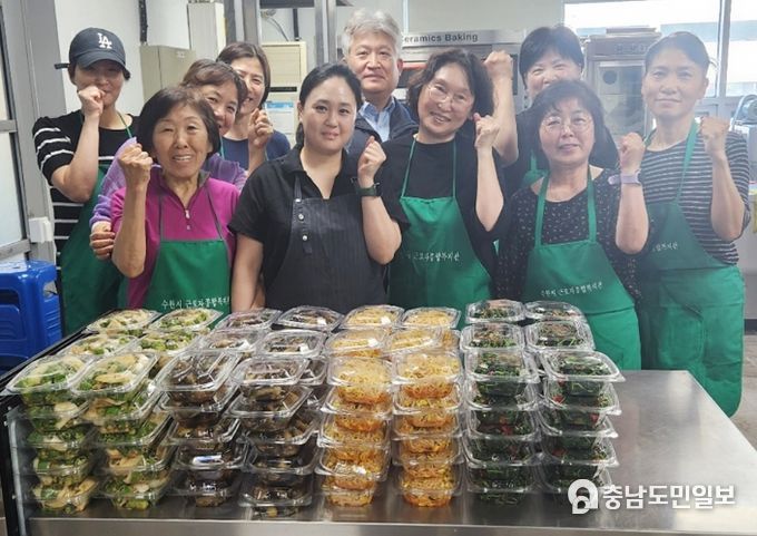 수원시 노동자종합복지관, 장안구 정자3동에 끊임없는 정성 나눔