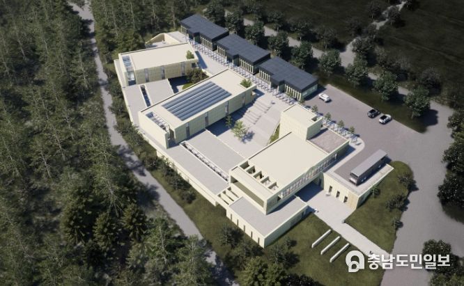 서산시 희망공원 봉안당 증축 조감도