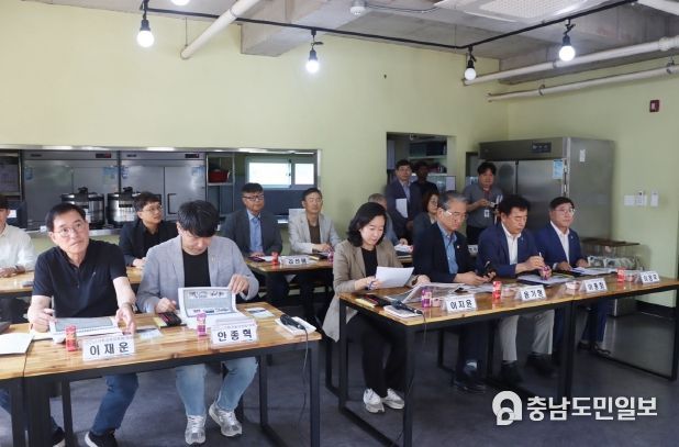 충남도의회 기획경제위원회, 충남광역외국인노동자 쉼터 현장방문