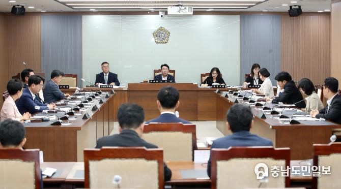 충청남도의회 제12대 후반기 운영위 “원활한 의회 운영 최선 다할 것”
