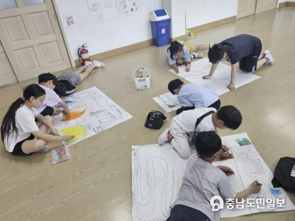 중앙초등학교 마을 배움터 진행 사진