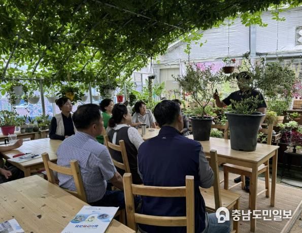 홍성군, 수목 및 온실 식물 정지·전정 교육 성료