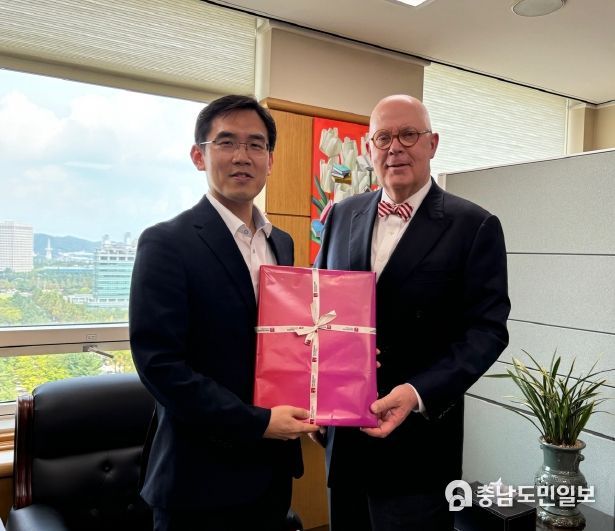 장호종 부시장, 호주 맥쿼리 대학교 브루스 다우튼 총장과 면담
