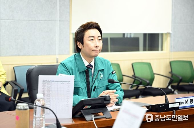 세종시의회 의장, 을지연습 훈련기관 격려방문