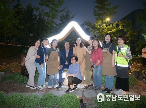 최민호 세종시장-종촌동 주민, 정원에서 '1박 2일' 소통