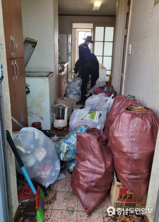 서산시 인지면, 희망우체통 제보 가구에 '집청소 및 소독' 지원