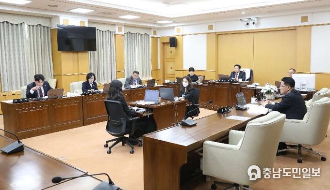 대전시의회 제282회 제2차 정례회 산업건설위원회 행정사무감사 실시