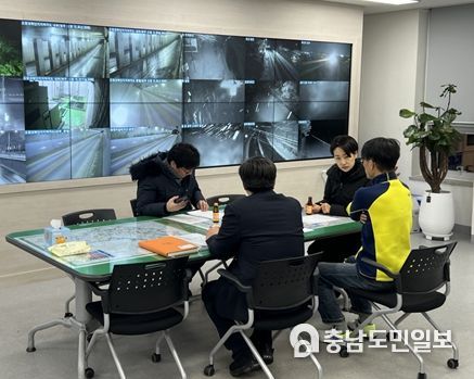 김수민 충북도 정무부지사, 설 명절 제설 비상근무 격려