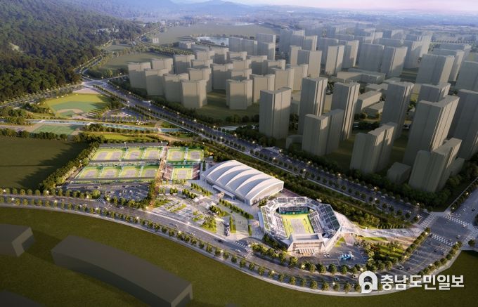 ‘충남 국제테니스장’ 조성