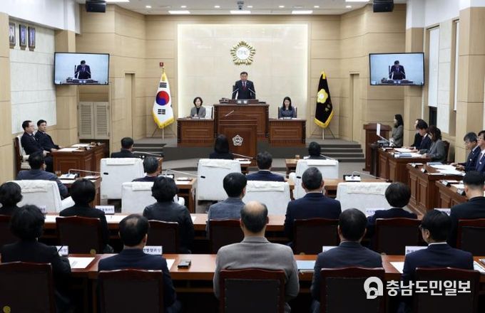 계룡시의회, 제180회 임시회 폐회