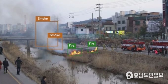 산불취약지역 드론 투입